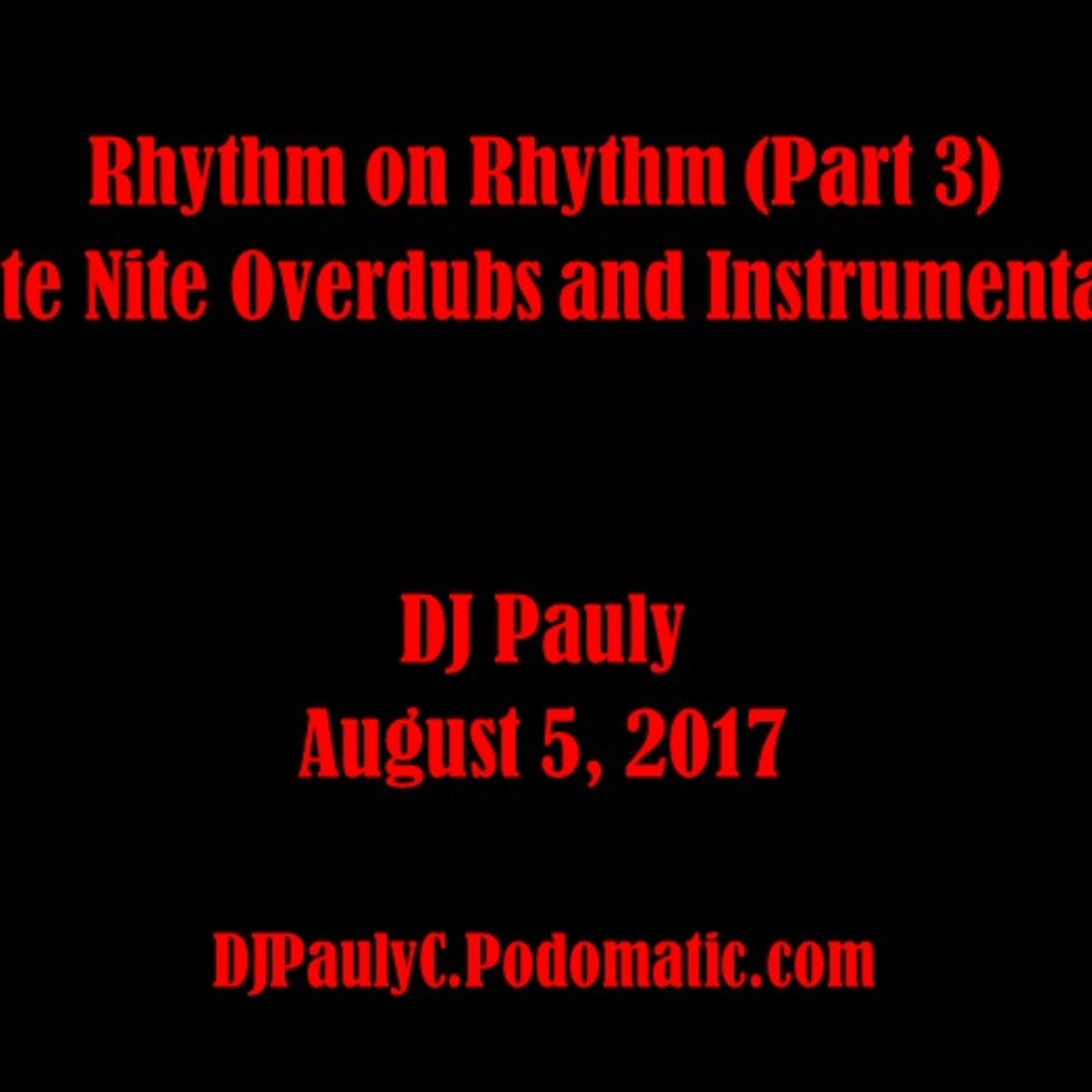 DJ Pauly\'s Deep House Lounge