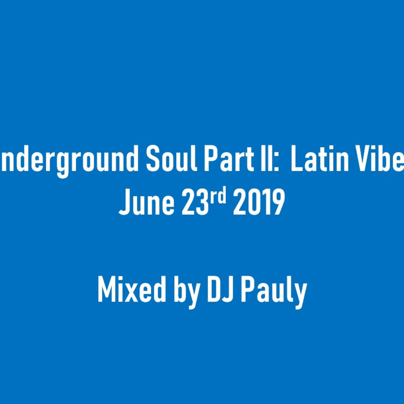 DJ Pauly\'s Deep House Lounge