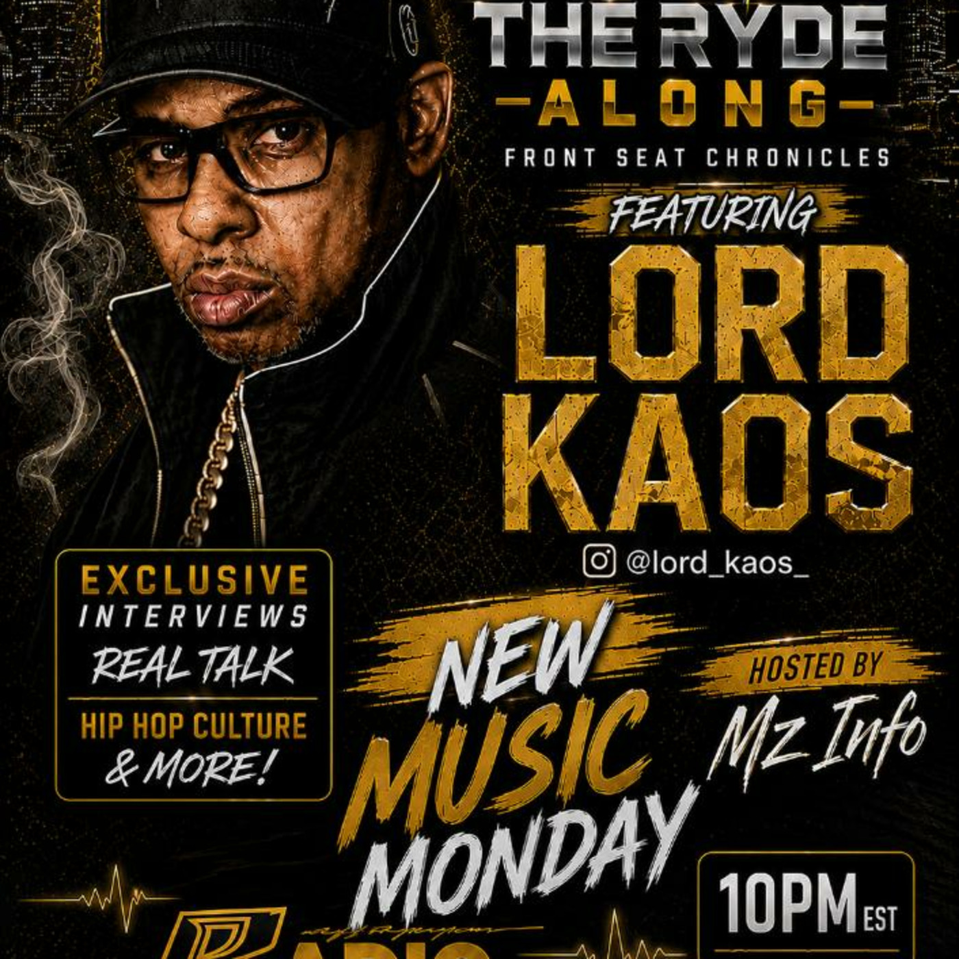 Episode 1: New Music Monday with Mz Info ft- Lord Kaos (New Artist) & Music episode artwork