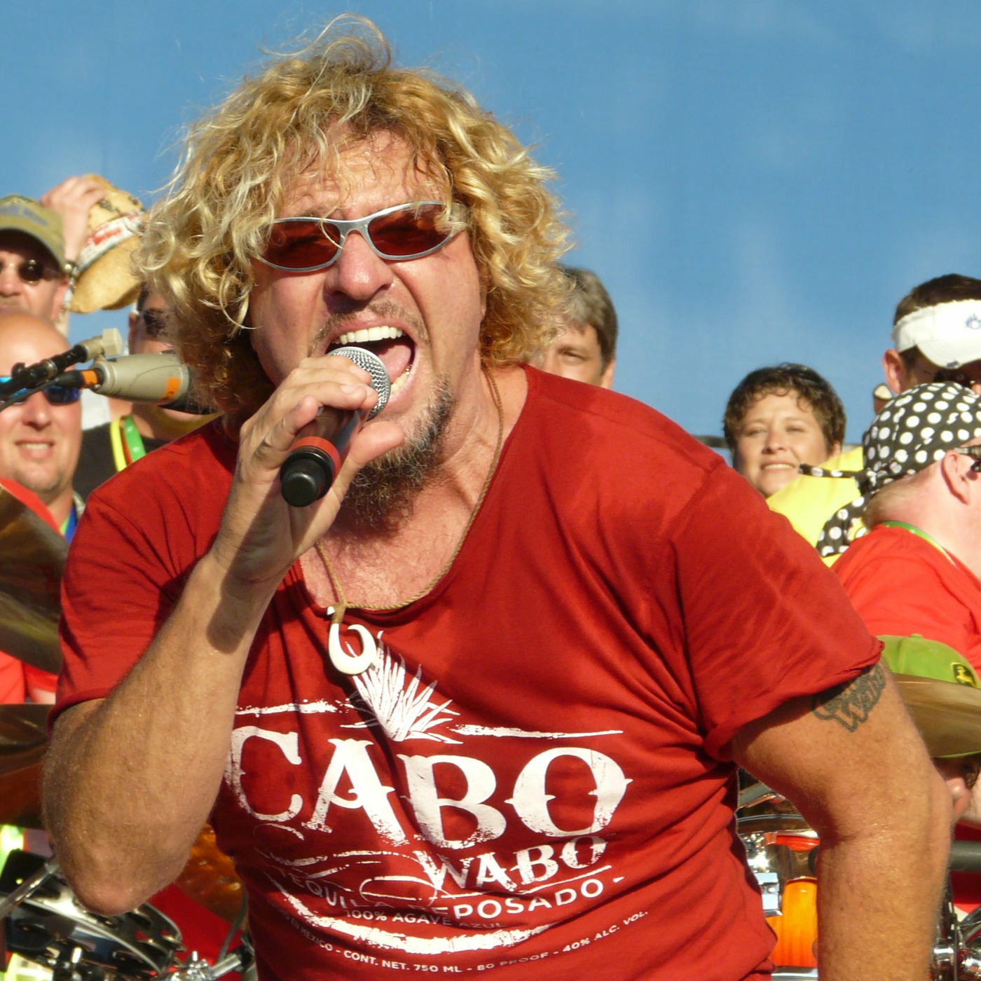 Episode 802: The Red Rocker. Sammy Hagar episode artwork