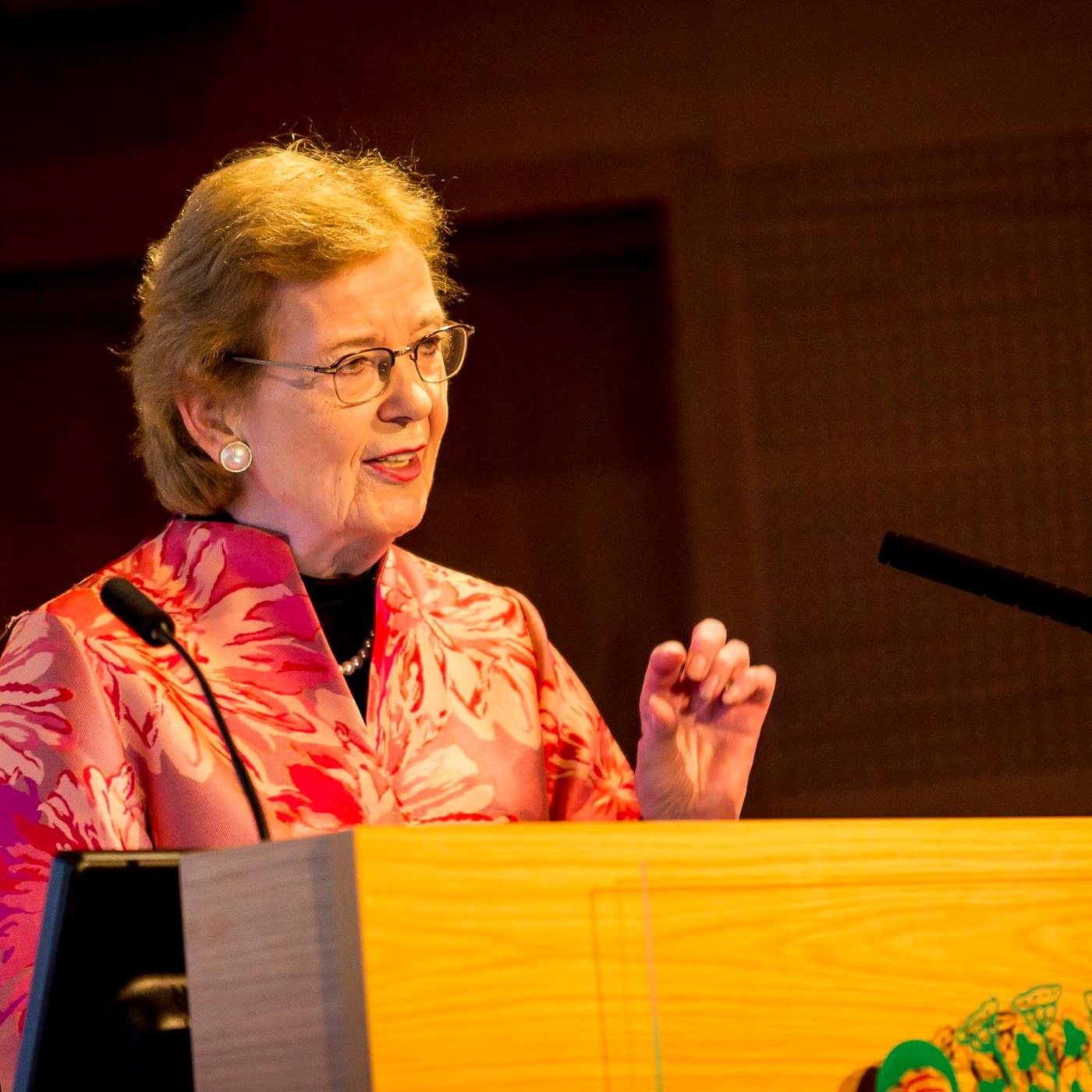Overcoming Challenges in a Climate Changed World - with Her Excellency Mrs. Mary Robinson