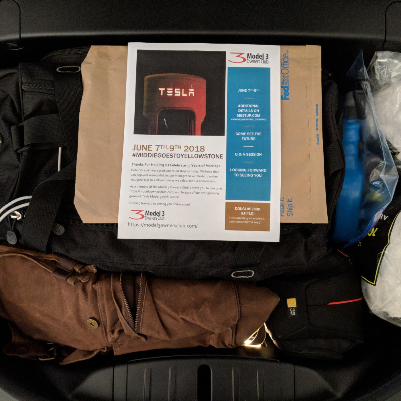 Day 13 - #MiddieGoesToYellowstone - Day 1 - Don't Forget To Pack Your Key Card!