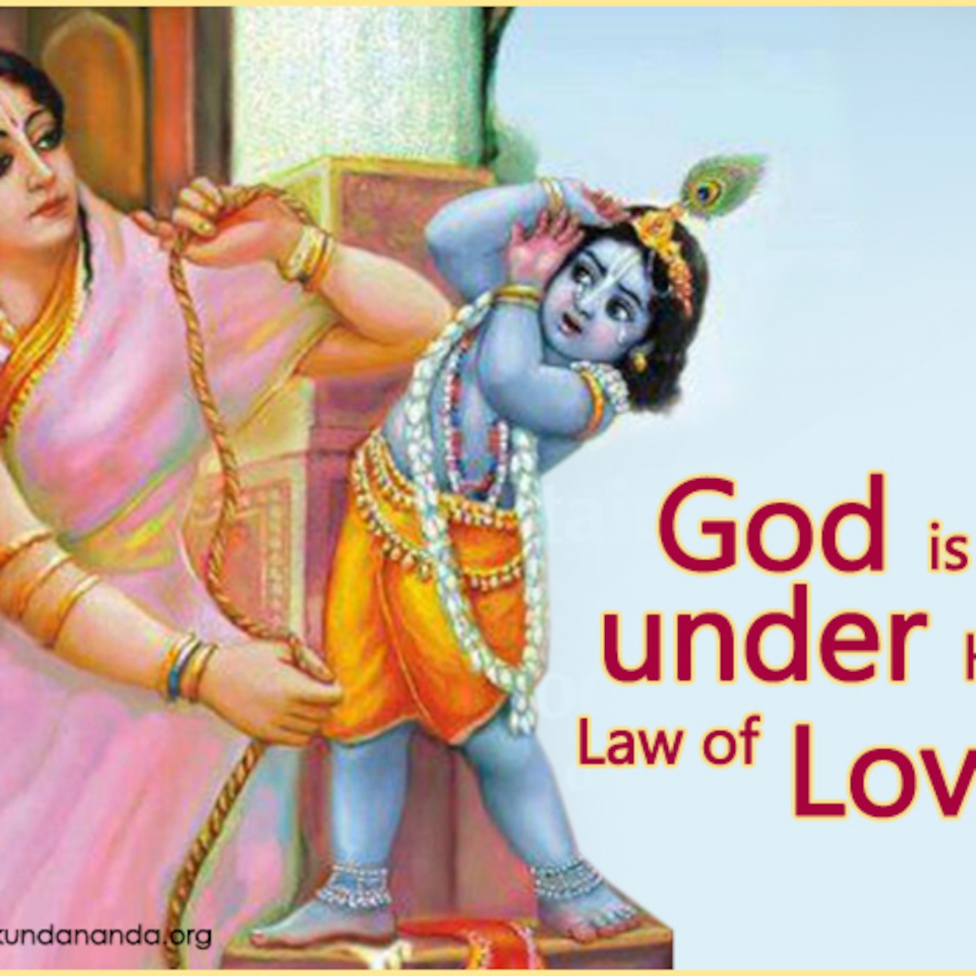 God is under His Law of Love