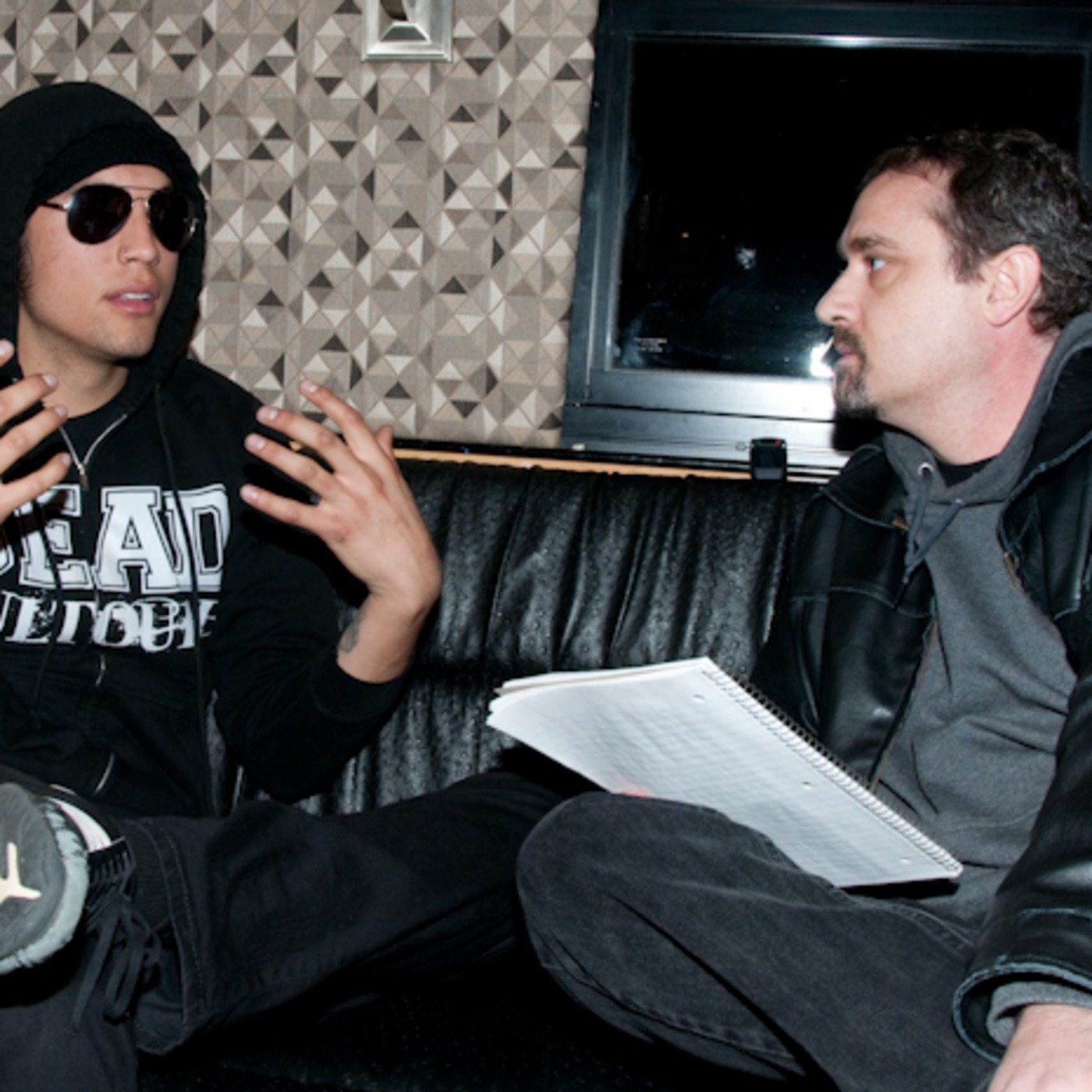 Blake w/ Escape The Fate's Robert Ortiz episode artwork