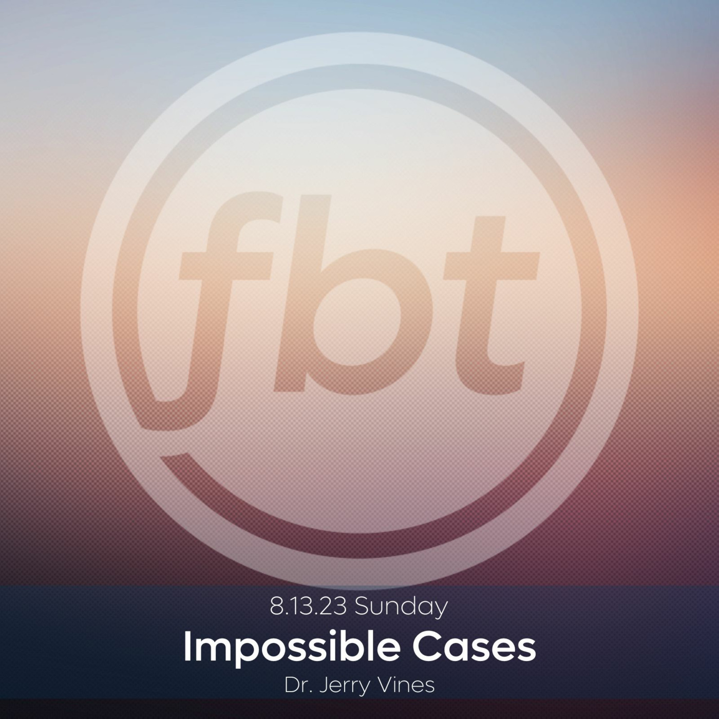 cover of episode Episode 32: Dr. Jerry Vines - Mark 5:1 - Impossible Cases