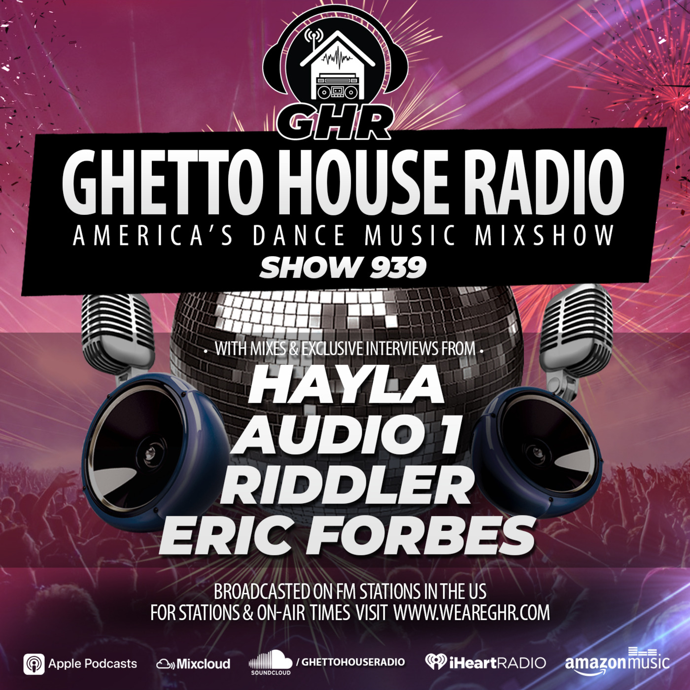 Episode 1: Ghetto House Radio  Dj Eric Forbes episode artwork