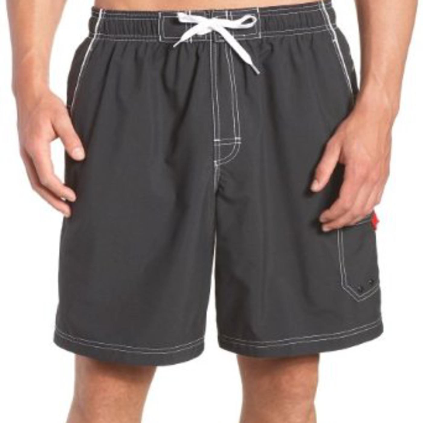 The swimming trunks.
