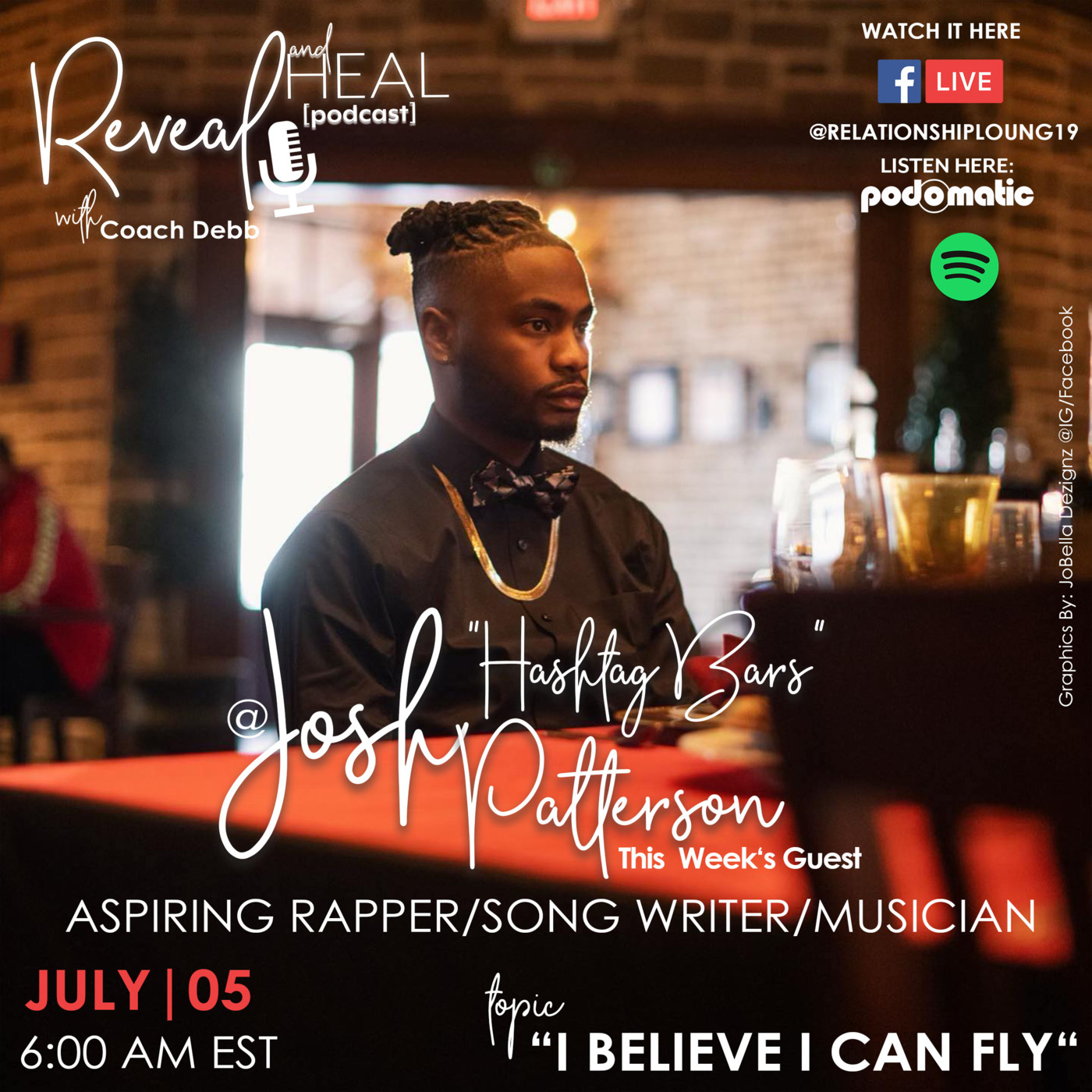 Episode 19: Relationship Lounge Presents Reveal and Heal: I Believe I Can Fly