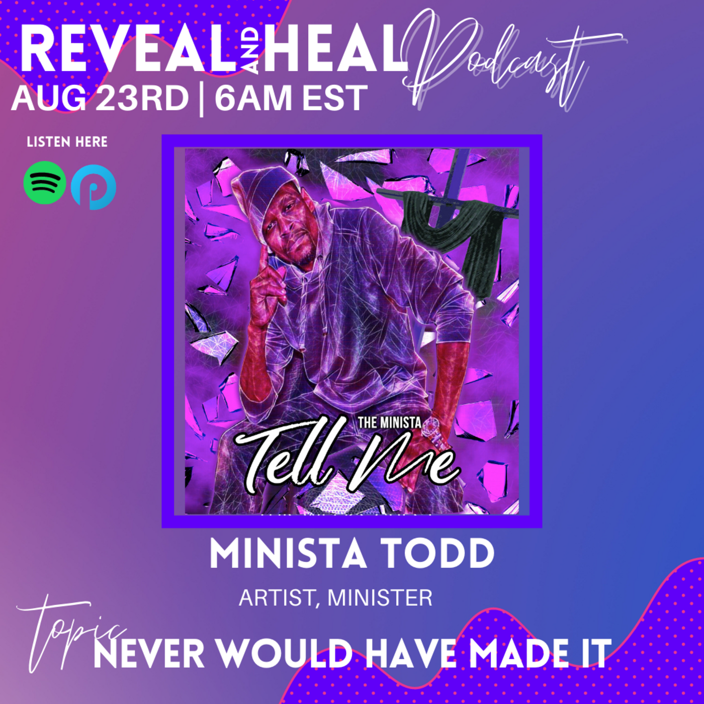 Episode 25: Relationship Lounge Presents Reveal and Heal : I Never Would Have Made It