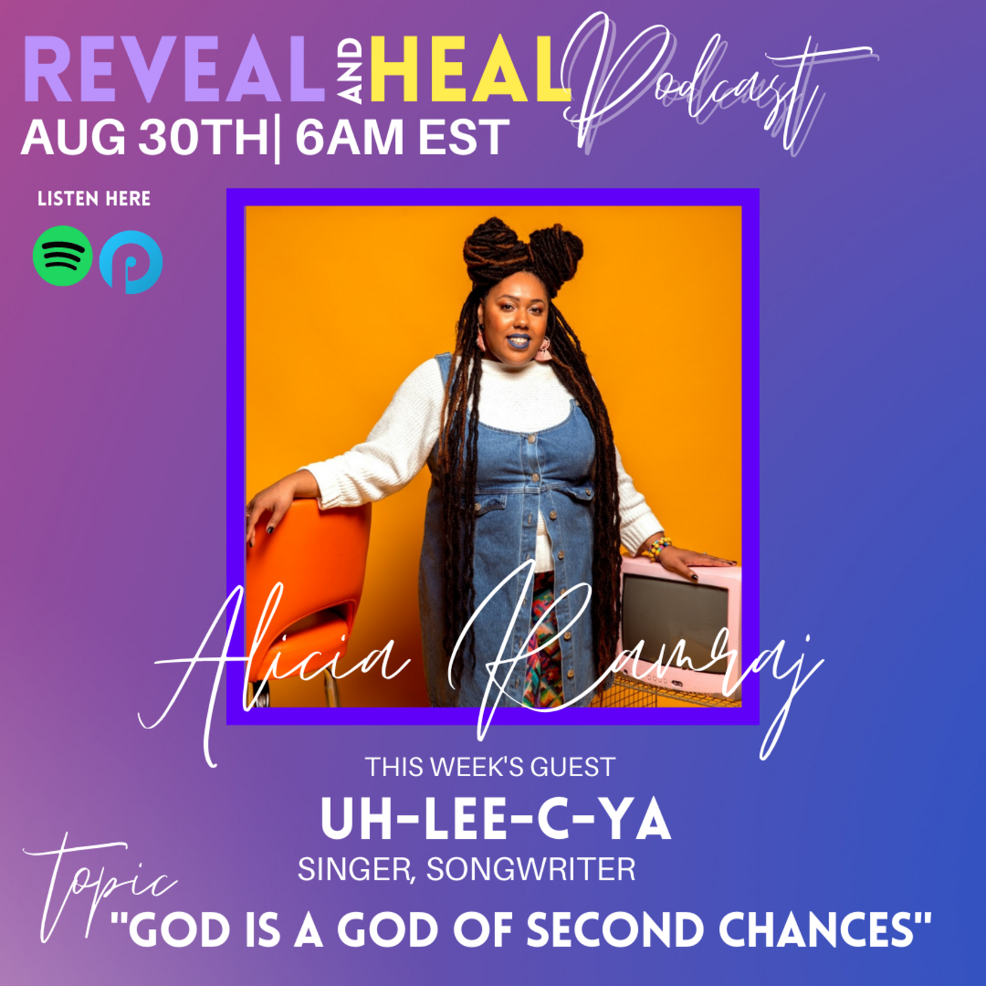 Episode 1: Relationship Lounge Presents Reveal and Heal: God Is A God Of Second Chances.