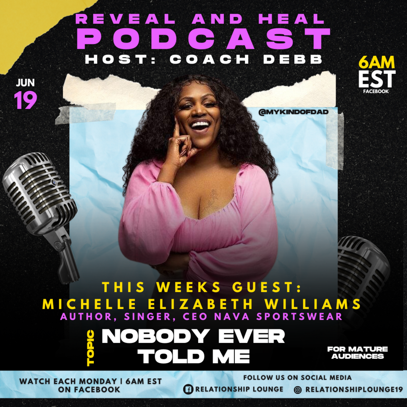 Episode 5: Reveal and Heal: Michelle E Williams, Nobody Ever Told Me
