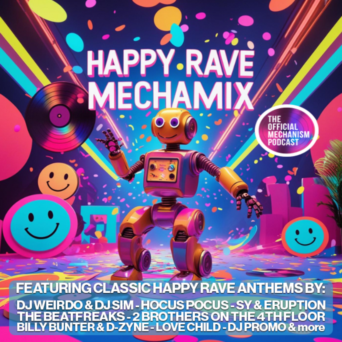 Episode 1275: HAPPY RAVE MECHAMIX episode artwork