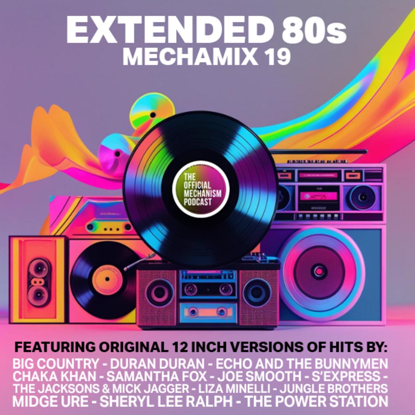 Episode 1264: EXTENDED 80s MECHAMIX 19 episode artwork