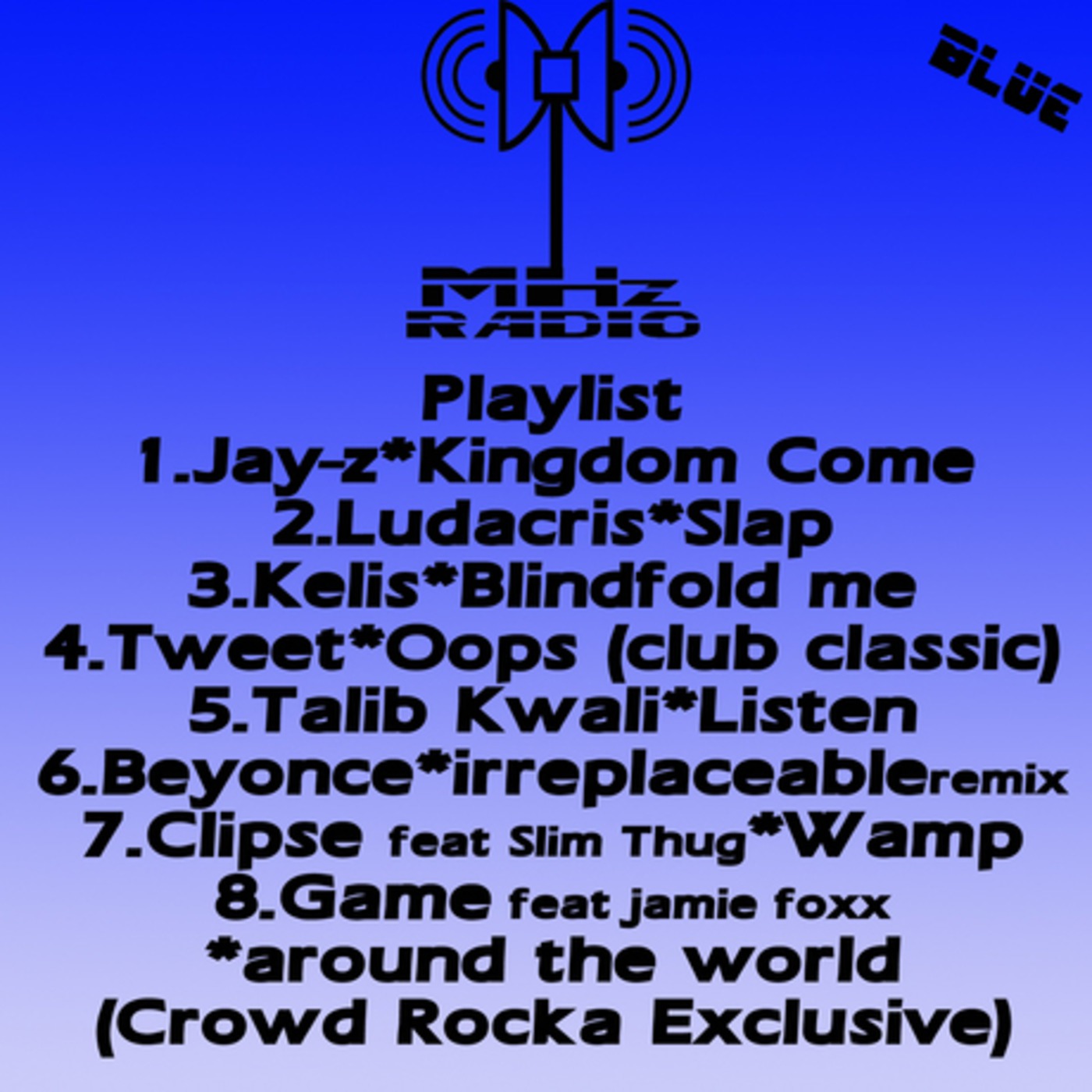 MHz Radio Blue