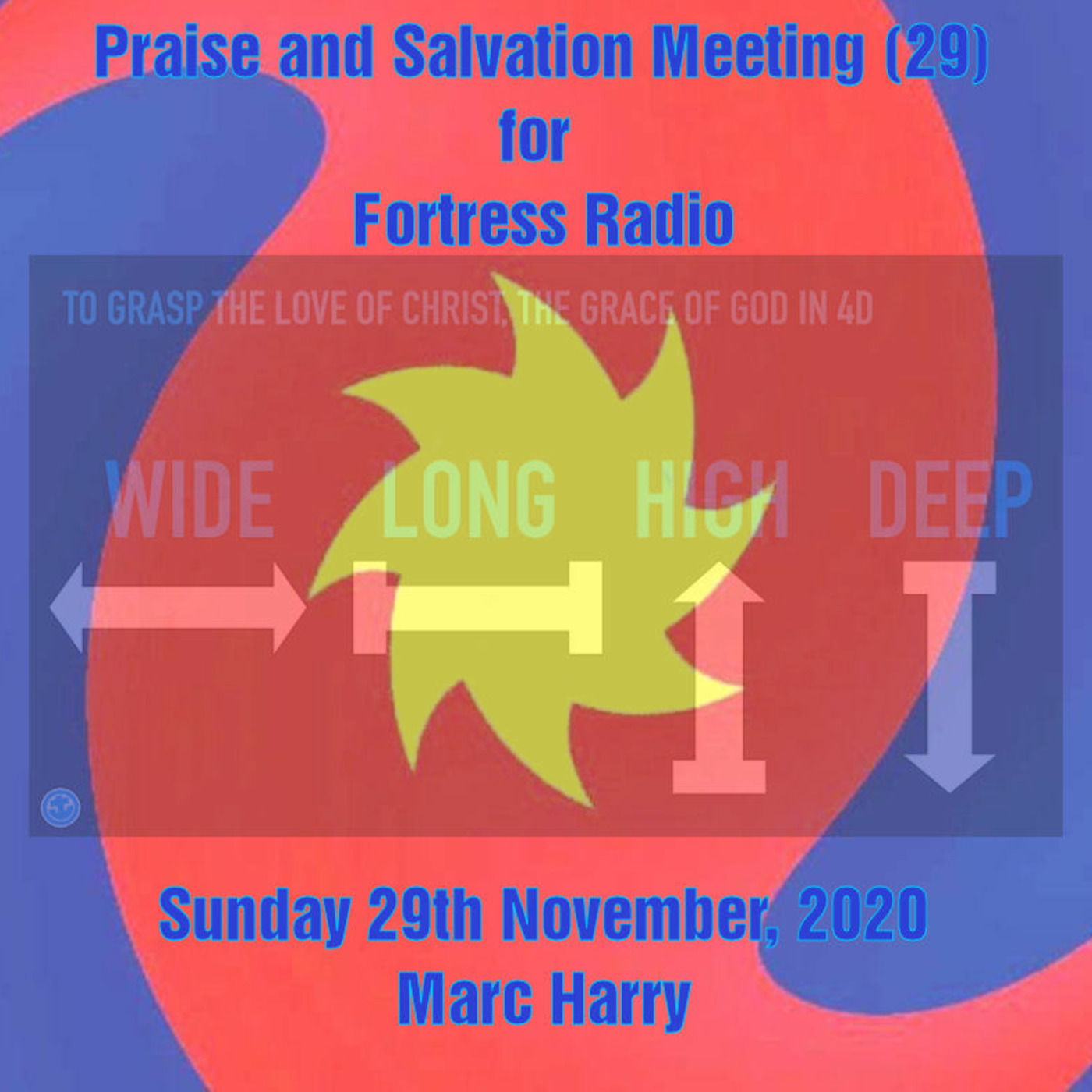 Episode 72: Salvation Meeting (29) -  Sunday 29th November, 2020 episode artwork