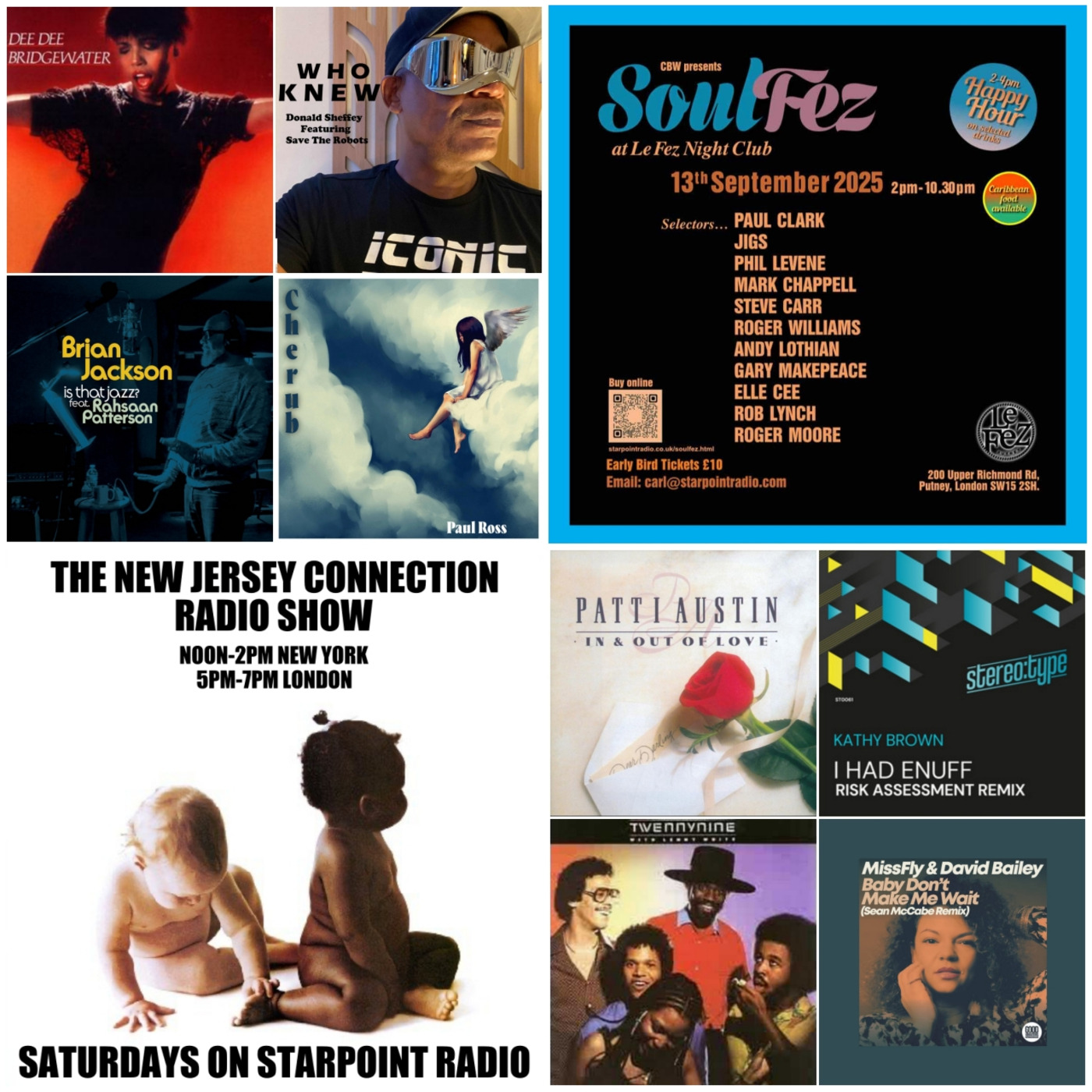 Episode 346: THE NEW JERSEY CONNECTION ON STARPOINT RADIO - SOULFUL HOUSE, NEW + CLASSIC SOUL, JAZZ-FUNK  - AUGUST 16, 2025