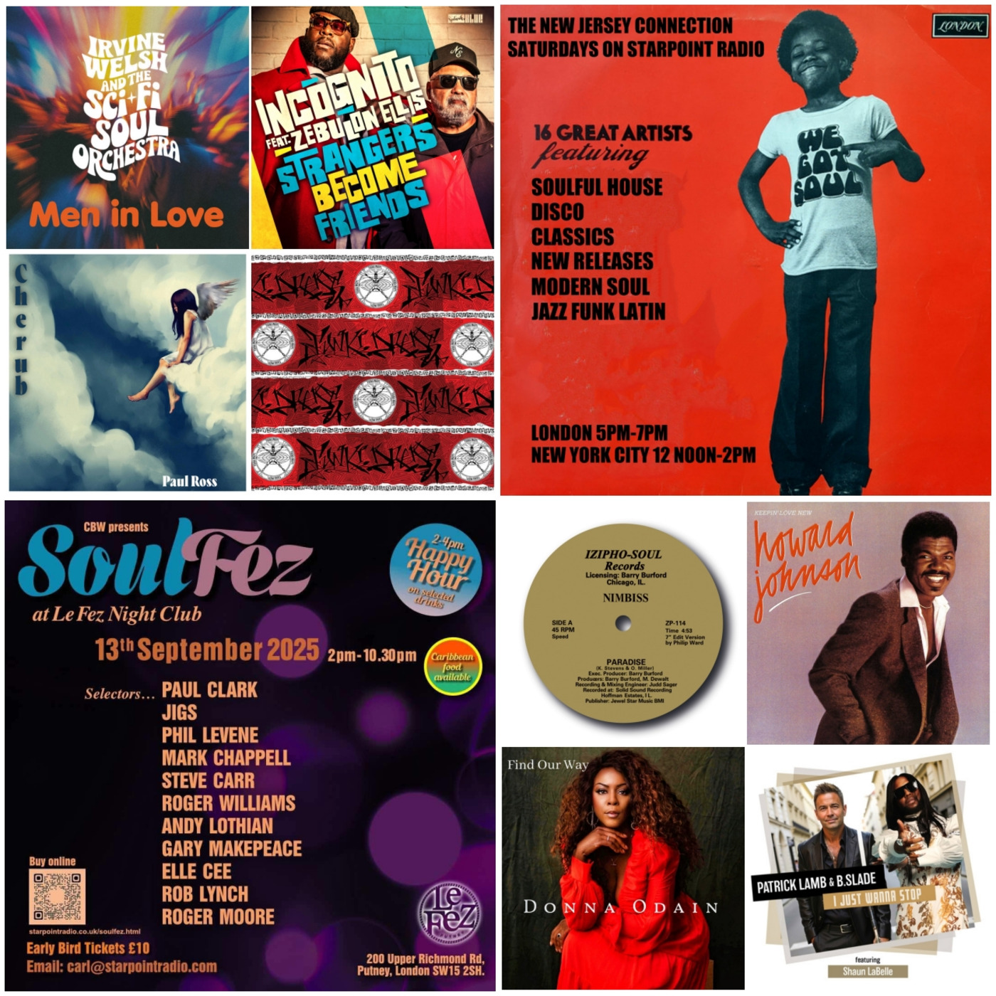 Episode 347: THE NEW JERSEY CONNECTION ON STARPOINT RADIO - SOULFUL HOUSE, NEW + CLASSIC SOUL, JAZZ-FUNK - AUGUST 23, 2025