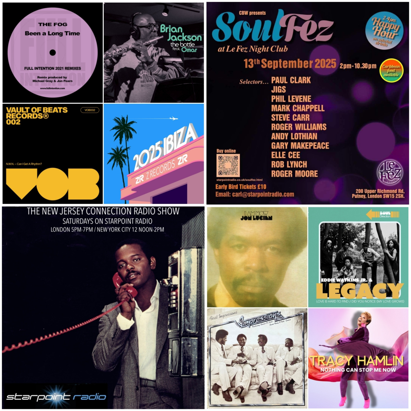 Episode 348: THE NEW JERSEY CONNECTION ON STARPOINT RADIO - END OF SUMMER SOULFUL, HOUSE & JAZZ GROOVES - AUGUST 30, 2025