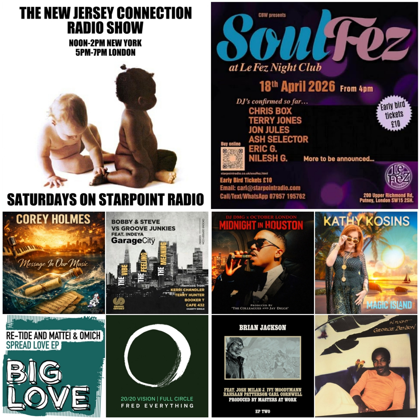 Episode 370: THE NEW JERSEY CONNECTION ON STARPOINT RADIO - THE SPIRIT OF SOUL! MARCH 21, 2026 - SOULFUL & CLASSIC HOUSE/JAZZ-FUNK/NEW & CLASSIC SOUL episode artwork