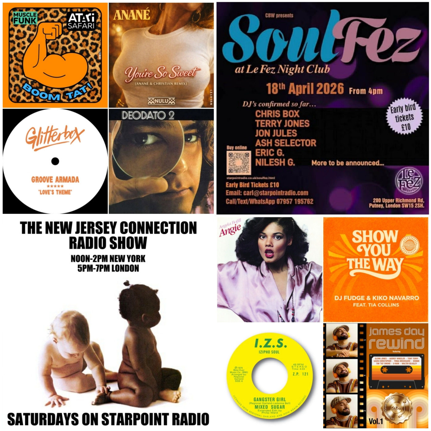 Episode 371: THE NEW JERSEY CONNECTION ON STARPOINT RADIO - THE SPIRIT OF SOUL! MARCH 28, 2026 - SOULFUL & CLASSIC HOUSE/JAZZ-FUNK/NEW & CLASSIC SOUL episode artwork