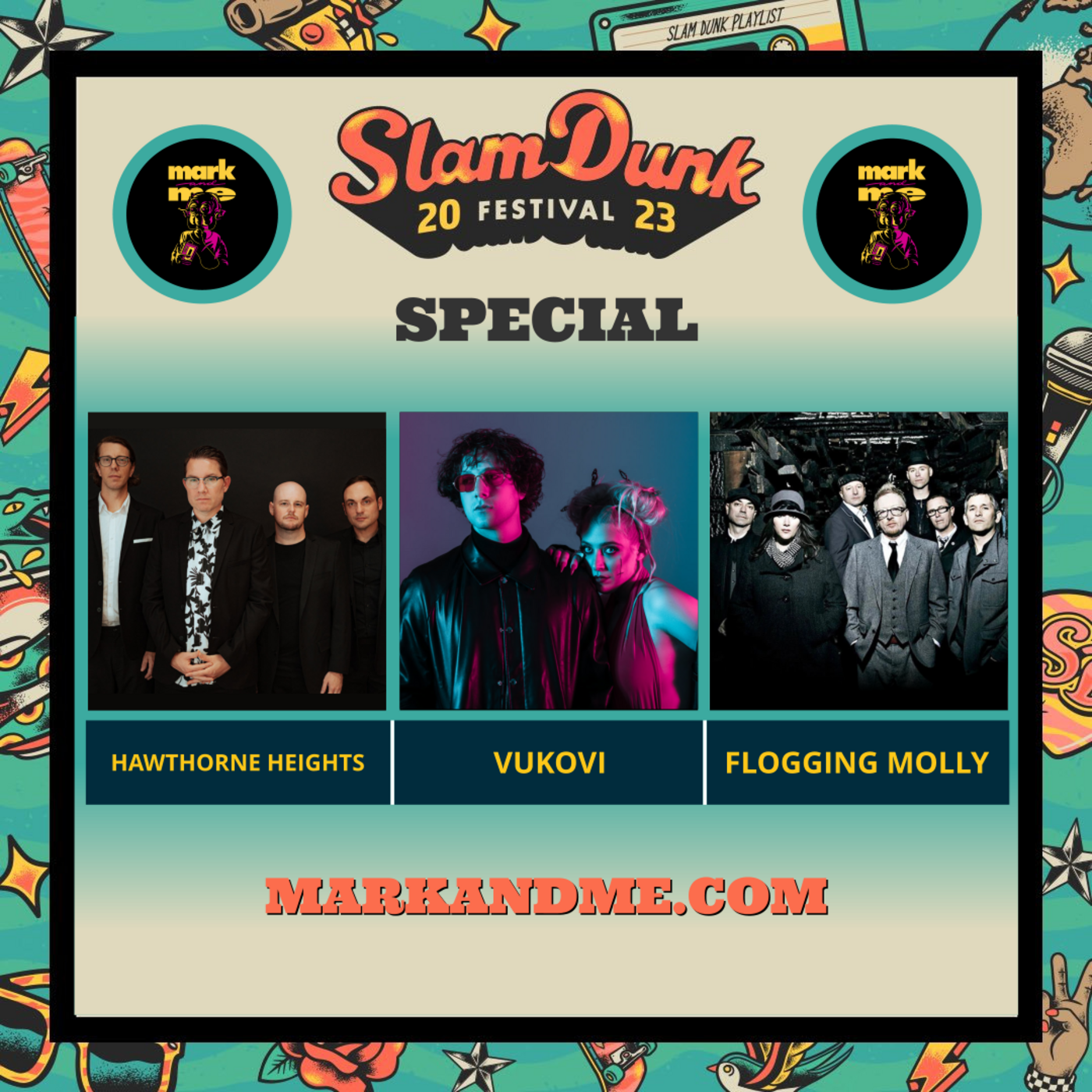 Episode 272: Slam Dunk Festival Special - Hawthorne Heights, VUKOVI and Flogging Molly