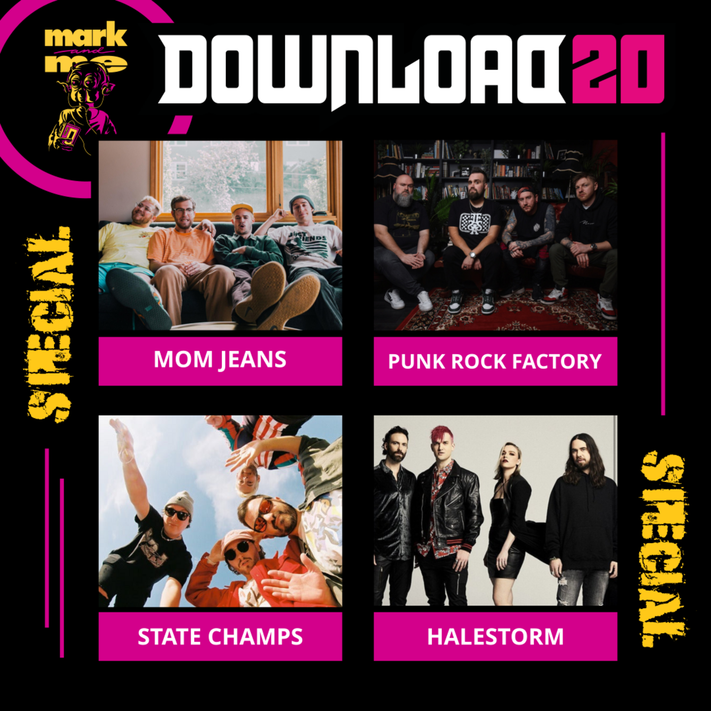 Episode 276: Download Festival Special - Mom Jeans, Punk Rock Factory, State Champs and Halestorm