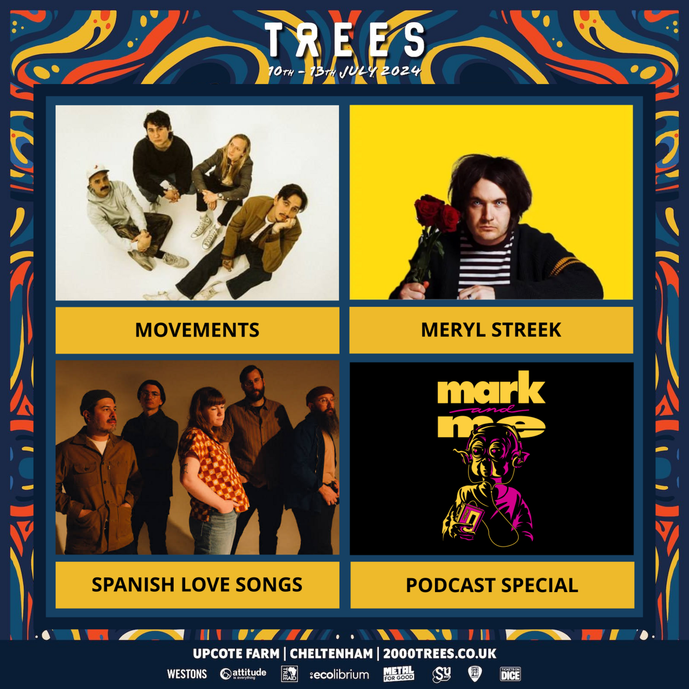 Episode 372: 2000trees Festival Special - Movements, Meryl Streek & Spanish Love Songs