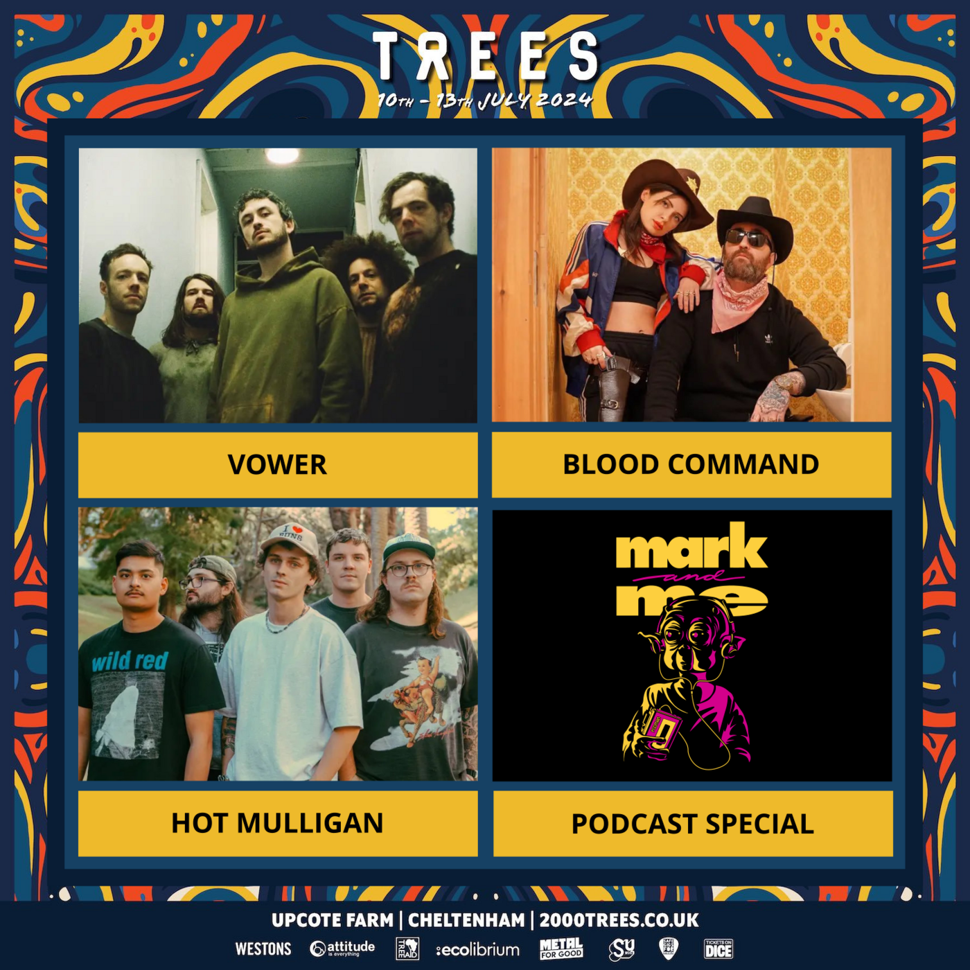 Episode 373: 2000trees Festival Special - Vower, Blood Command & Hot Mulligan