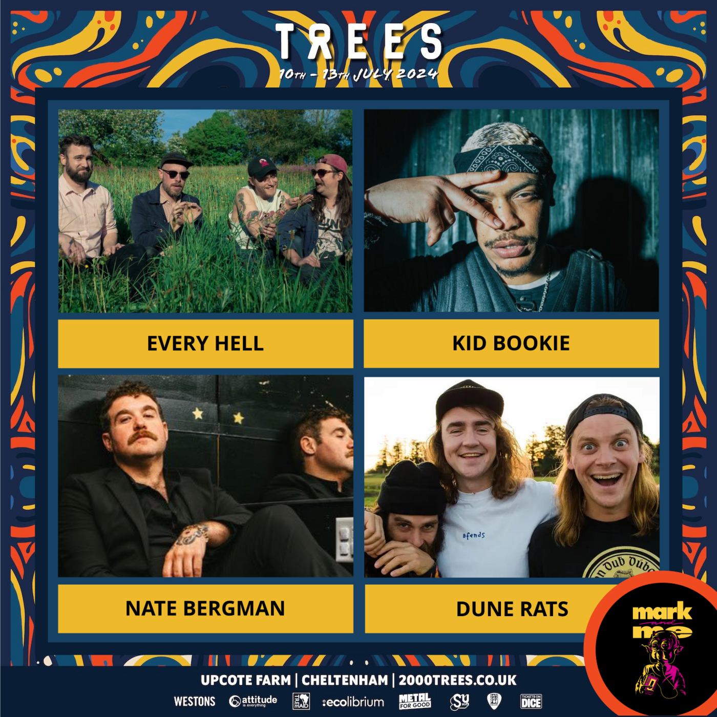 Episode 374: 2000trees Festival Special - Every Hell, Kid Bookie, Nate Bergman & Dune Rats